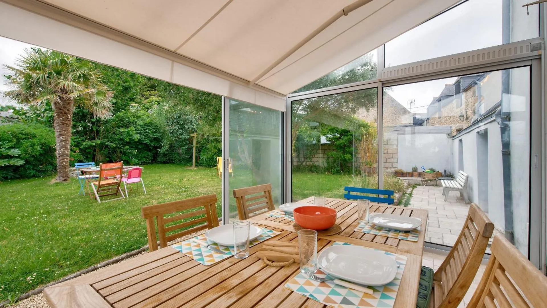 Jolie Maison Avec Jardin En Bord De Mer Plouguerneau Frankreich