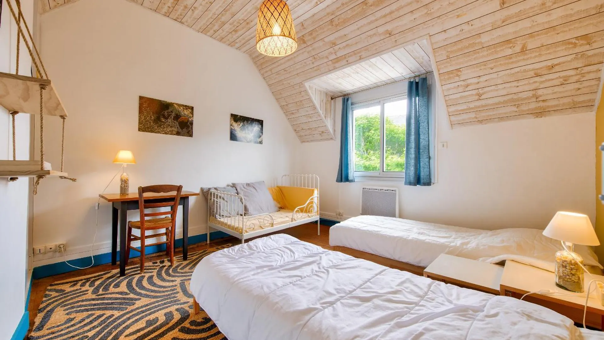 Ferienhaus Jolie Maison Avec Jardin En Bord De Mer Plouguerneau Frankreich