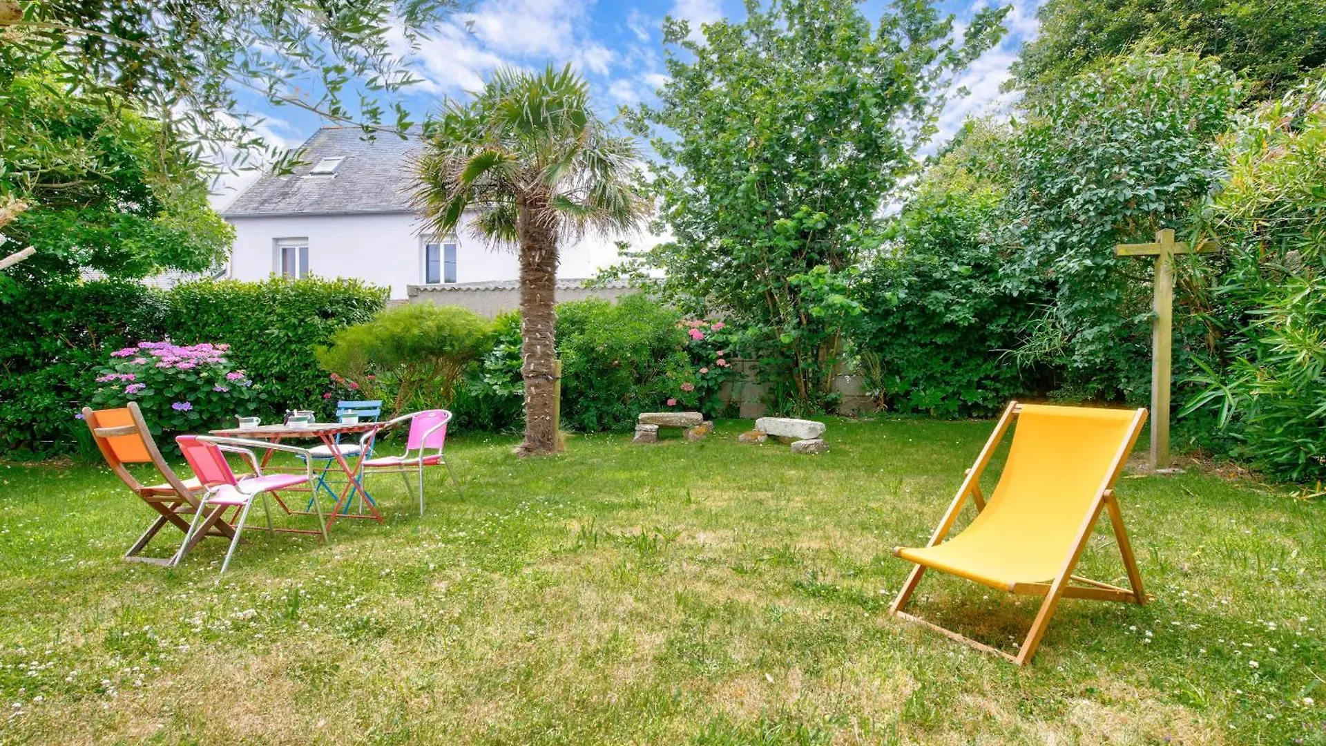 Jolie Maison Avec Jardin En Bord De Mer Plouguerneau