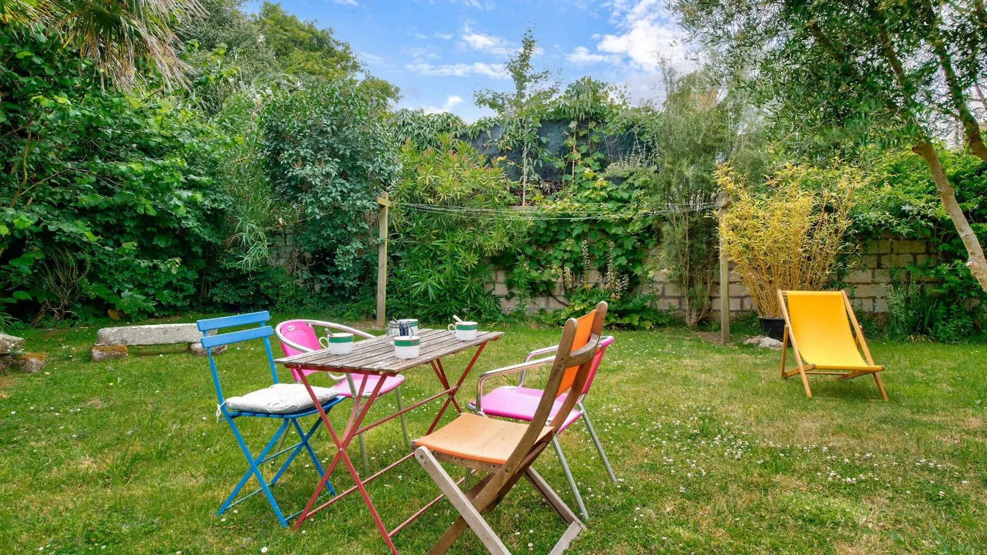 Jolie Maison Avec Jardin En Bord De Mer Plouguerneau Frankreich